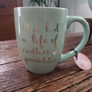 Mint Green Inspirational Mug